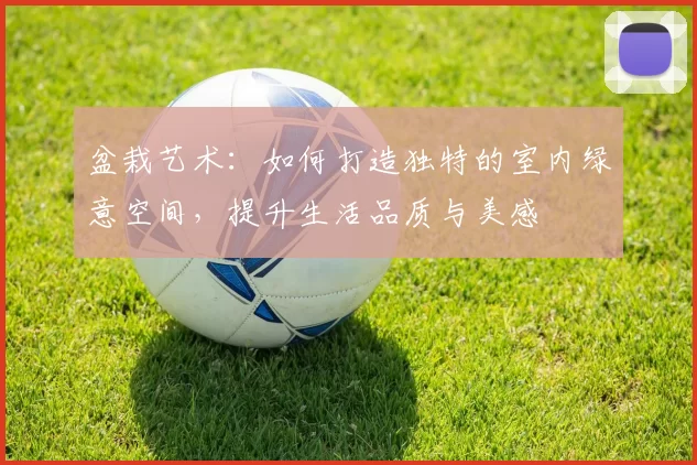 盆栽艺术：如何打造独特的室内绿意空间，提升生活品质与美感