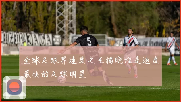 全球足球界速度之王揭晓谁是速度最快的足球明星